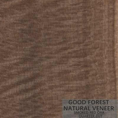 Okleina z dębu czerwonego wędzonego / Sklejka z forniru naturalnego FSC