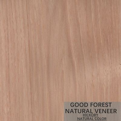 Naturalna okleina z drewna Hickory Dwukolorowa popularna okleina drewniana z drewna FSC