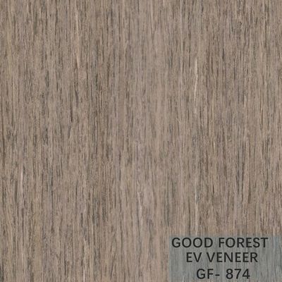 Engineered Wood Fornir Okleina EV Naturalny dąb Crown Cut / Proste słoje