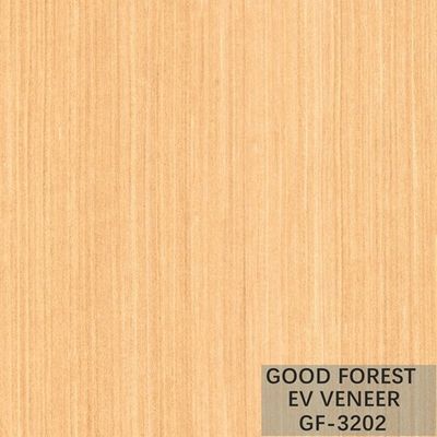 Okleina drewniana Anigre firmy Cabinet Engineered Żółta 0,15-0,55 mm Cięta w plastrach, naturalna