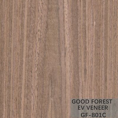 Engineered Wood Fornir EV Fornir Orzech czarny Crown Cut Natural