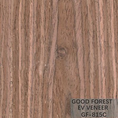 Engineered Wood Fornir EV Fornir Orzech czarny Crown Cut Natural