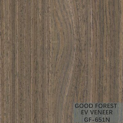 Engineered Wood Fornir EV Fornir Orzech czarny Crown Cut Natural