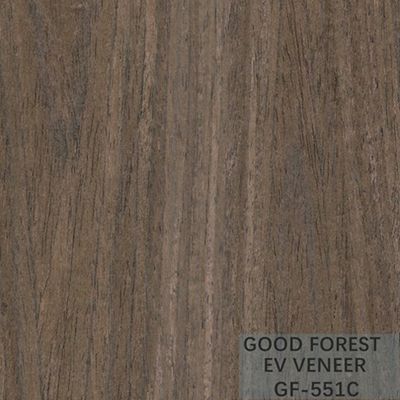 Engineered Wood Fornir EV Fornir Orzech czarny Crown Cut Natural