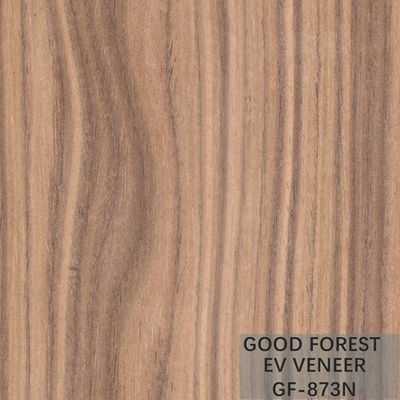 Inżynieryjne podszewki drewna EV podszewki naturalny orzech 0,15-0,55 mm Grubość GF-873/873N