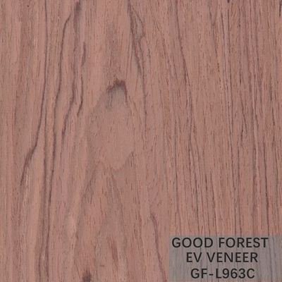 Technika cięcia forniru drewnianego Bubinga Crown Cut Wood Fornir Sliced ​​Cut Technics