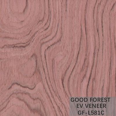 Technika cięcia forniru drewnianego Bubinga Crown Cut Wood Fornir Sliced ​​Cut Technics