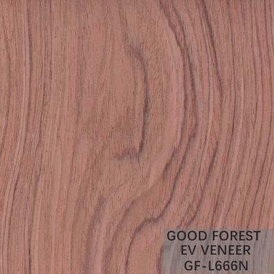 Technika cięcia forniru drewnianego Bubinga Crown Cut Wood Fornir Sliced ​​Cut Technics