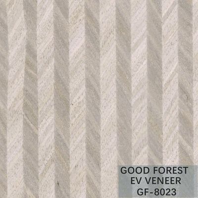 Engineered Wood Fornir EV Fornir Arrow &amp; Wing Wood Natural Color