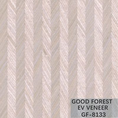 Engineered Wood Fornir EV Fornir Arrow &amp; Wing Wood Natural Color
