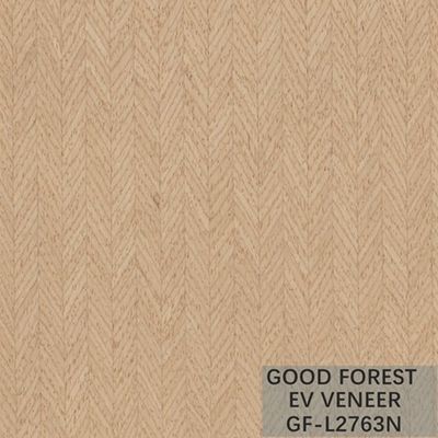 Engineered Wood Fornir EV Fornir Arrow &amp; Wing Wood Natural Color