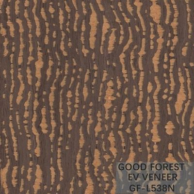 Fornir drewniany fornirowany na zamówienie Certyfikat FSC fornir Lacewood