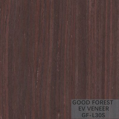 Zaprojektowany niestandardowy odtworzony fornir drewniany Padauk