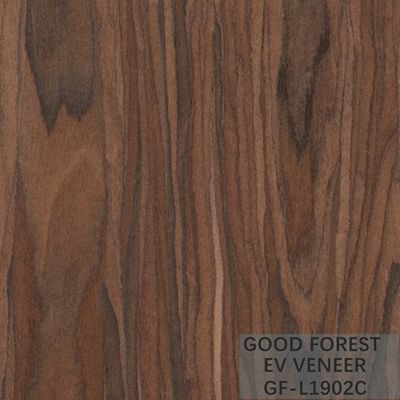 Zaprojektowany niestandardowy odtworzony fornir drewniany Padauk
