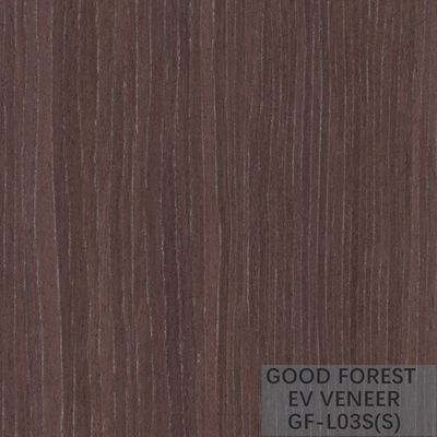Zaprojektowany niestandardowy odtworzony fornir drewniany Padauk