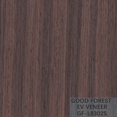 Zaprojektowany niestandardowy odtworzony fornir drewniany Padauk