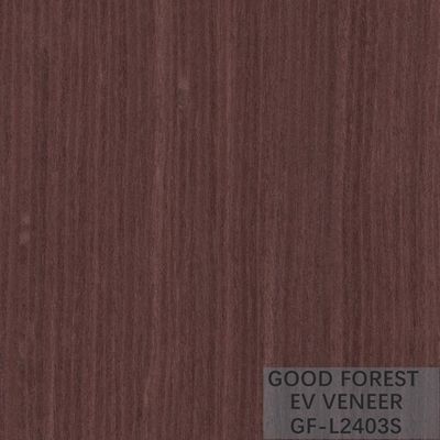 Zaprojektowany niestandardowy odtworzony fornir drewniany Padauk