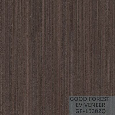Arkusze forniru Engineered Wenge Arkusze forniru z ciemnego drewna
