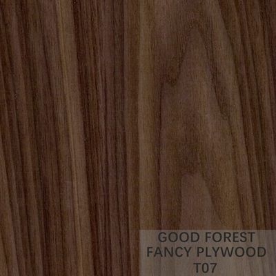 Szafy Fancy Walnut Fornir Sklejka Dostosowana Płyta Orzechowa