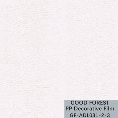 OEM spłaszczona folia dekoracyjna PP Pure Color Series Crack Grain