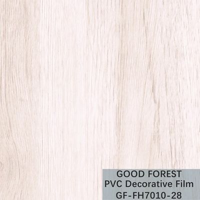 Płyta ścienna Biała folia PVC Dekoracyjna szerokość 1260 mm - 1330 mm Drewniane słoje