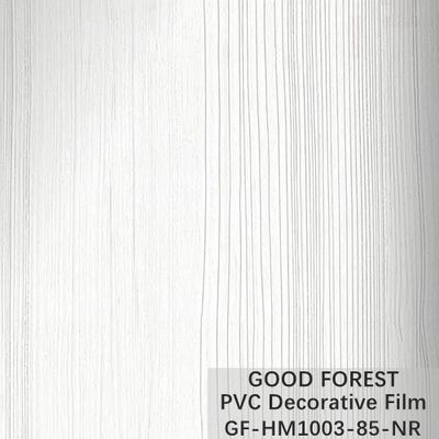 Płyta ścienna Biała folia PVC Dekoracyjna szerokość 1260 mm - 1330 mm Drewniane słoje