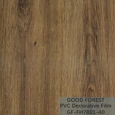 Płynność Folia dekoracyjna PVC Odporność na zarysowania Drewniane słoje