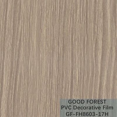 Ruchoma folia dekoracyjna PVC o grubości 0,25 - 0,60 mm Ziarno drewniane