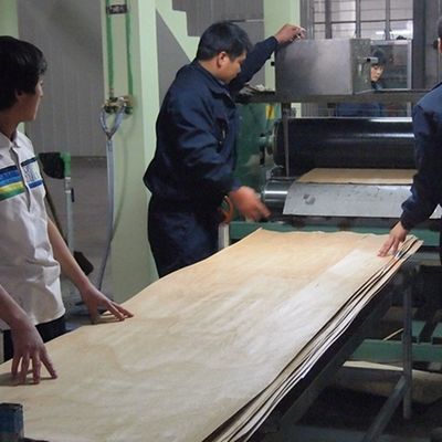 0.45mm Inżynierowane drewno foliowane blachą perłą BP-X8003