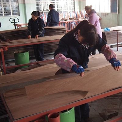Commercial Wholesale FCG-L1.1N Special-Shaped Engineered Wood Veneer, Bulk Irregular Wood Veneer for Engineering & Decoration Projects