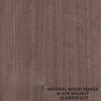 Fornir z naturalnego orzecha amerykańskiego Fornir ćwiartkowy o prostym ziarnie do produkcji mebli wysokiej klasy Fsc China Producent