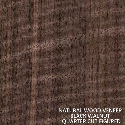 Fornir z naturalnego orzecha amerykańskiego, ćwiartka o prostym kształcie, do produkcji mebli wysokiej klasy Fsc China Producent