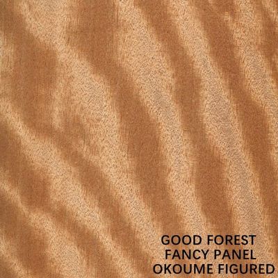 Naturalna fantazyjna sklejka Okoume Mdf / płyta wiórowa z figurami ziarna do dekoracji od producenta z Chin