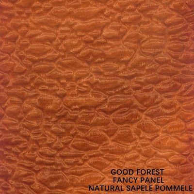 Klasa E1 / E0 / P1 / P2 Naturalny fornir Sapele Pommele 2745 mm wydłużony do hotelu