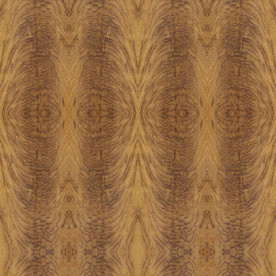 Specjalnie Cerejeira Tiger Crotch Wood Fornir 2440x1220 2745mm Do Hotelu