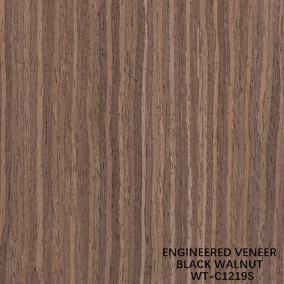 3100 mm Rozmiar wydłużony Walnut Wood Veneer Quarter Cut Straight Grain For Door Skin