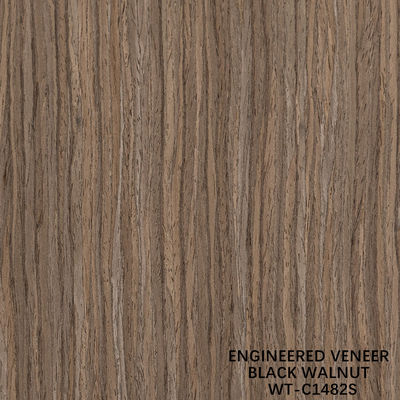3100 mm Rozmiar wydłużony Walnut Wood Veneer Quarter Cut Straight Grain For Door Skin
