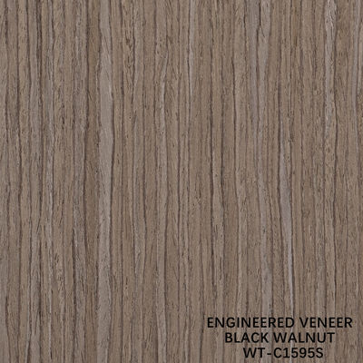 3100 mm Rozmiar wydłużony Walnut Wood Veneer Quarter Cut Straight Grain For Door Skin