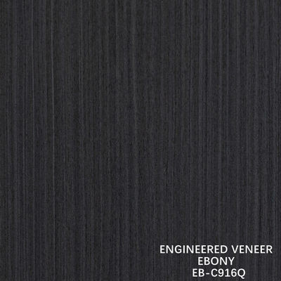Brązowy inżynieryjnie drewniany wino EB-C389Q / 916Q / 1238Q / 1320Q Quarter Cut Ebony Wino Fineline dla drzwi i szafy twarzy