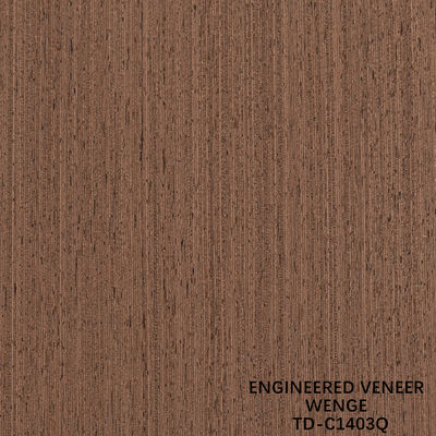 Inżynierowana drewno finery cięcia Wenge kwartał ziarna Dobra cena dla dekoracji hotelowej 3200mm TD-678Q/1403Q/2238Q