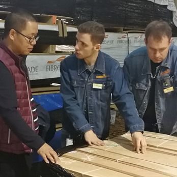 Szara okleina z drewna modyfikowanego 3100mm do paneli drzwiowych GW-X0133