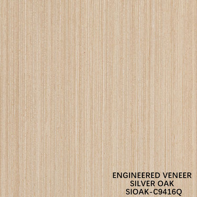 Fancy Recompose Wooden Veneer Of Silver Pear Slice Cut Technics For Straight Grain Width 1280mm Splicing For Door Skin SOAK-3096Q/9416Q/6331Q/6333Q/6334Q