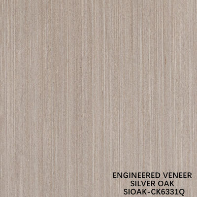 Fancy Recompose Wooden Veneer Of Silver Pear Slice Cut Technics For Straight Grain Width 1280mm Splicing For Door Skin SOAK-3096Q/9416Q/6331Q/6333Q/6334Q