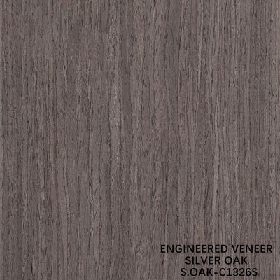 Fancy Engineered Wood Veneer Of Silver Oak Quarter Cut For Door And Cabinet Face wydłużony rozmiar 3100mm SOAK-197S/495Q/1326S/1579S/1640S