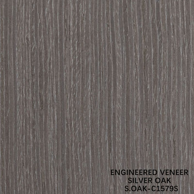 Fancy Engineered Wood Veneer Of Silver Oak Quarter Cut For Door And Cabinet Face wydłużony rozmiar 3100mm SOAK-197S/495Q/1326S/1579S/1640S