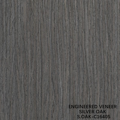 Fancy Engineered Wood Veneer Of Silver Oak Quarter Cut For Door And Cabinet Face wydłużony rozmiar 3100mm SOAK-197S/495Q/1326S/1579S/1640S