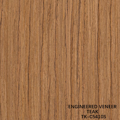 Reconowanie drewna veneer of teak slice cut techniki z prostym ziarnkiem dla dla drzwi twarz wydłużony rozmiar 2850mm