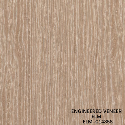 Specjalistyczny wycinek prosty i wycinek koronowy z drewna rumiankowego Recon Elm dla powierzchni szafy 2500 * 640 mm