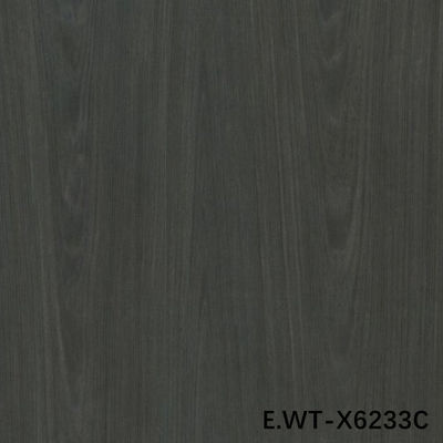 Wysokiej klasy inżynieryjnie wykończone fałdowanie drewna European Walnut E.WT-X6233C Crown Cut Dark Brown 2850mm Długość dla papieru ściennego