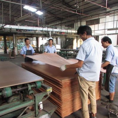Wysoce zaawansowane inżynieryjne fałdery drewna kolorowy buk CB-X5488 Czarny 1,8 mm Do ścian drewnianych paneli E1/E0 China Factory